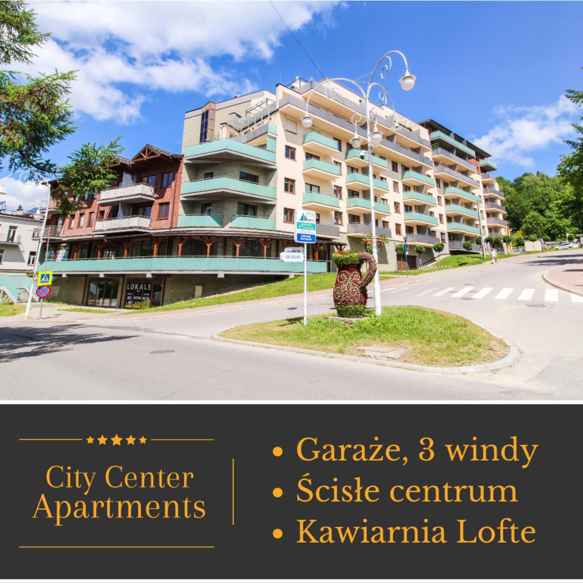 Apartamenty City Center - Zdrojowe Krynica Zdroj Dış mekan fotoğraf